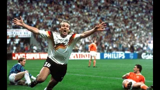 Jürgen Klinsmann vs the Netherlands (FIFA World Cup Italia 1990) | #Shorts