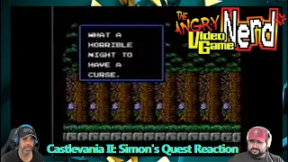 AVGN Reaction - Castlevania II Simons Quest | POV REACTS