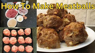 Whip Up Mouthwatering Meatballs With This Quick And Easy Recipe