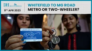 Is the Whitefield Metro faster than a 2-wheeler?  DH journos test both