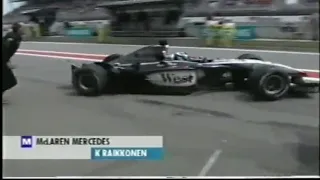 Kimi Raikkonen Losing His Rear Wing (McLaren Compilation)