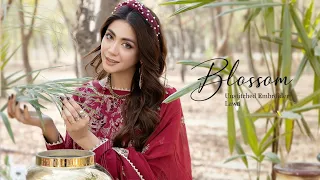 Adan's libas Blossom Unstitched Embroidered Lawn collection 2023 | Adan's libas summer Collection'23