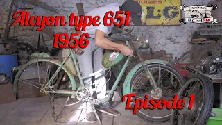 Restauration ALCYON TYPE 651 - Épisode 1 👉 Le démontage