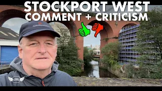 STOCKPORT INTERCHANGE & WEIR  MILL | Comment & Criticism 4K Drone Views