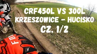 #17 CRF450L vs 300L - Ścieżkami RATs #2 #RATsADV