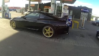 Stock Twin Turbo Supra test drive