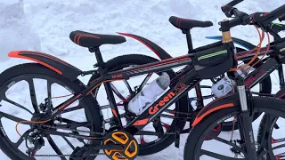 Велосипед на литых дисках GREEN BIKE 2022