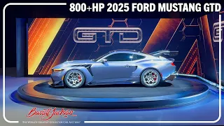 2025 Ford Mustang GTD Unveil // 50/50 Weight Distribution & 800+hp // BARRETT-JACKSON