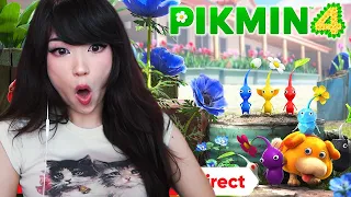 Emiru Reacts to Pikmin 4 - Nintendo Direct