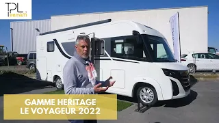 Présentation de la gamme de camping-car de luxe Héritage de Le Voyageur