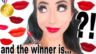 THE 2017 RED LIPSTICK OLYMPICS!