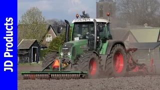 Fendt 415/Kverneland/Zaaien/Sowing /Säen/van den Hardenberg/Elspeet/2017