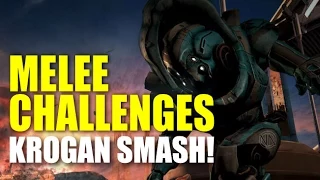 Melee Challenges! Krogan Smash! Mass Effect 3 Multiplayer