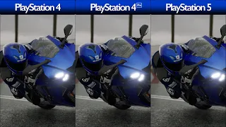 Ride 4 - PlayStation 4/Pro & PlayStation 5 - Graphics & FPS & Power Comparison