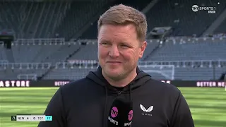 Eddie Howe: "we try to finish above Man Utd...