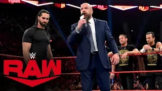 Triple H gives Seth Rollins an ultimatum: Raw, Nov. 4, 2019