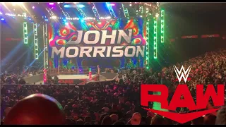 WWE RAW ( JOHN MORRISON ENTRANCE )