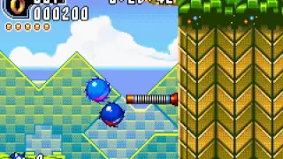 [TAS] Sonic Advance 2 - Leaf Forest 2 all SP rings - 0:31.83