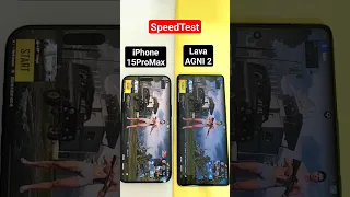 iPhone vs Lava SpeedTest 🔥🔥🔥