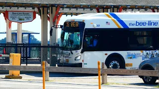 Bee-Line Bus: Orion V & New Flyer XDE60 Route 13, 75 & 91 Buses @ Rye Playland Park