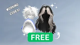 FREE HAIR AND ITEM CODES ROBLOX!