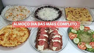 ALMOÇO COMPLETO PARA O DIA DAS MÃES | CARDÁPIO DIA DAS MÃES FÁCIL E DELICIOSO