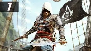 Прохождение Assassin's Creed 4: Black Flag #1 - Осмотр острова.