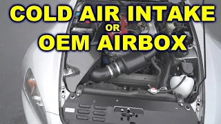 S2000  INTAKE Versus OEM Air Box w’ mod- DYNO TEST