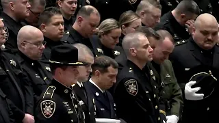 Final service call for Lt. Michael Hoosock