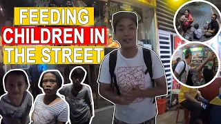 Facing Reality: Homeless children starving on streets in Manila, the Philippines