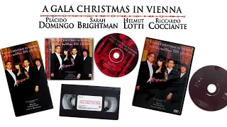 A Gala Christmas In Vienna Unboxing Sarah Brightman Plácido Domingo Helmut Lotti Riccardo Cocciante