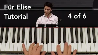 How to Play Für Elise by Beethoven Piano Tutorial Part 4 of 6