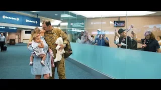 EMOTIONAL Military Homecoming | Welcome Home Andrew!