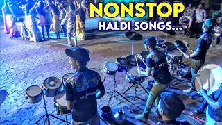 Nonstop Haldi Songs🔥 | Musician Musical Group | Musical Group Mumbai 2022