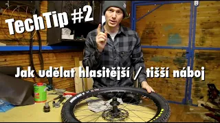 TechTips #2 | Jak ztišit / zesílit zvuk zadního náboje