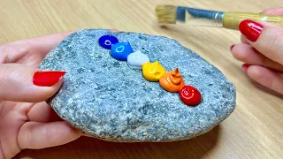 ❤️ Easy Stone Painting | Cute Rock Painting Ideas