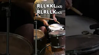 Six Stroke Roll and RLRLLK Sextuplet Fill 🥁