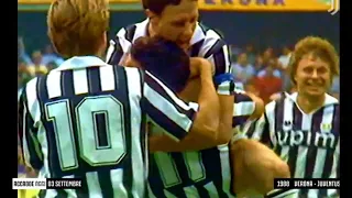 Verona - Juventus 1-4 (03.09.1989) 2a Andata Serie A.