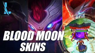 Wild Rift - Blood Moon Skins Skills Preview