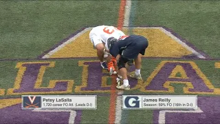 Virginia vs Georgetown | Faceoff Highlights | NCAA Quarterfinals | Mens Lacrosse | 5/20/23