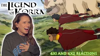 The Legend of Korra 4x1 & 4x2 Reaction | After All These Years | Korra Alone
