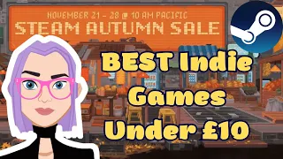 BEST Indie Games Under £10 in the Steam Autumn Sale 2023.