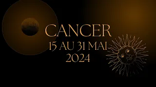 Cancer ♋️ 15 au 31 Mai 2024 : Le pouvoir de la lenteur 🐌