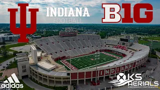 Indiana Football - Memorial Stadium 4K Drone Video