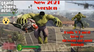 GTA5 HULK V3 MOD  how to download and install