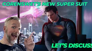 *FIRST LOOK* NEW SUPERMAN MOVIE COSTUME REVEALED | David Corenswet | James Gunn | Superman 2025