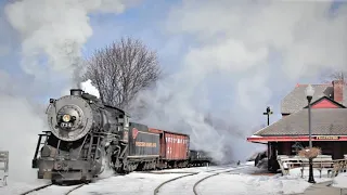 Western Maryland 734 - Winter Freight Farewell