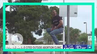 2 protesters issued citations, 1 arrested outside Clearwater abortion clinic