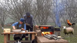 Making a Traditional Lezgi Bread Oven