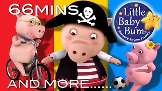 Little Baby Bum | Little Piggy Went to The Market | Nursery Rhymes for Babies | Songs for Kids